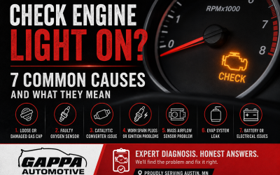 Check Engine Light On? 7 Common Causes and What They Mean