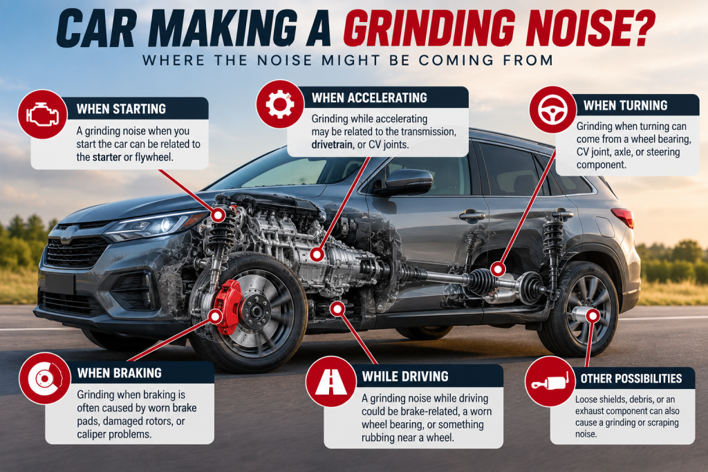 car making a grinding noise